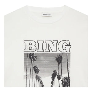 Anine Bing - Louis T-shirt | Beyaz