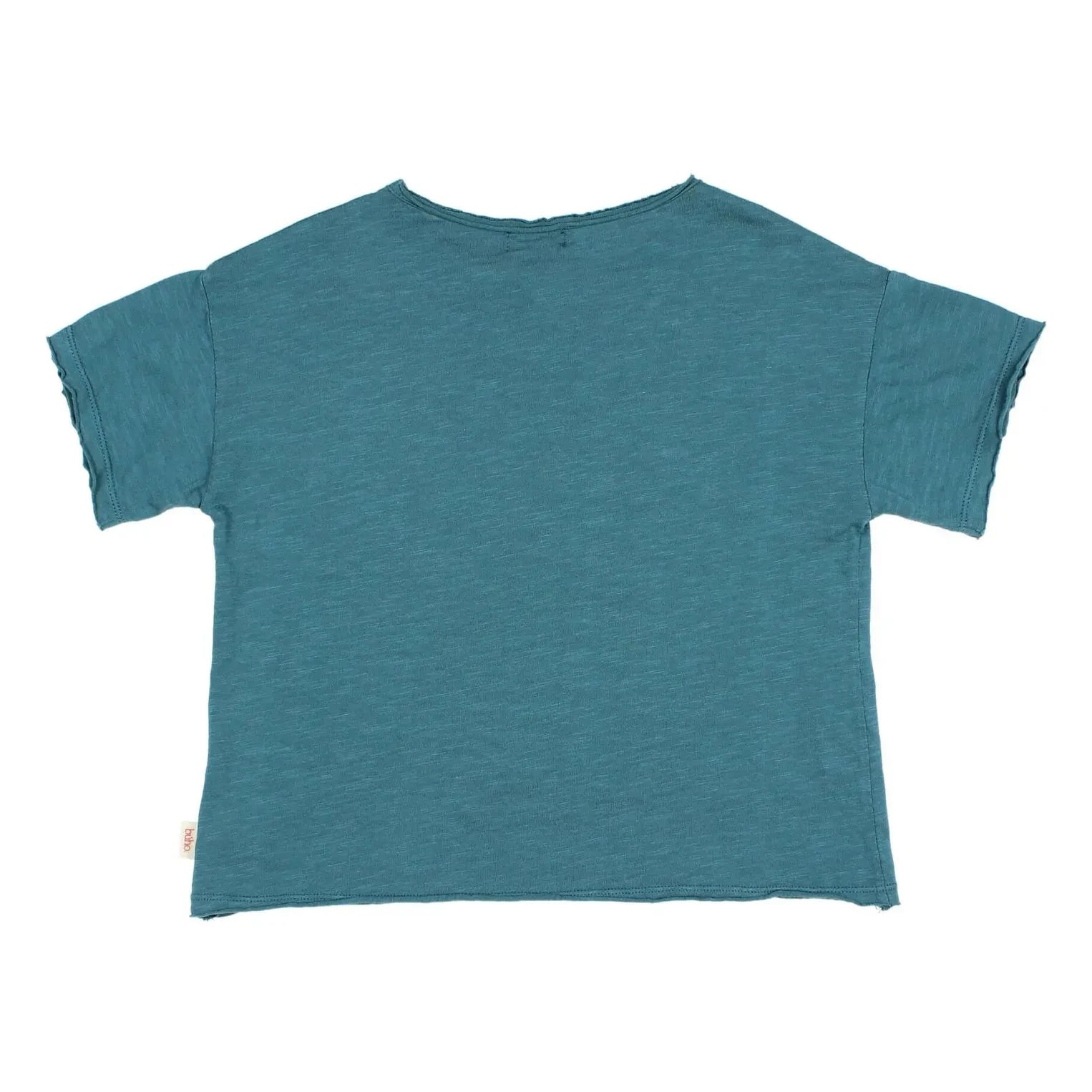 Owl - Go Discover Organic Cotton T-shirt | Peacock Blue