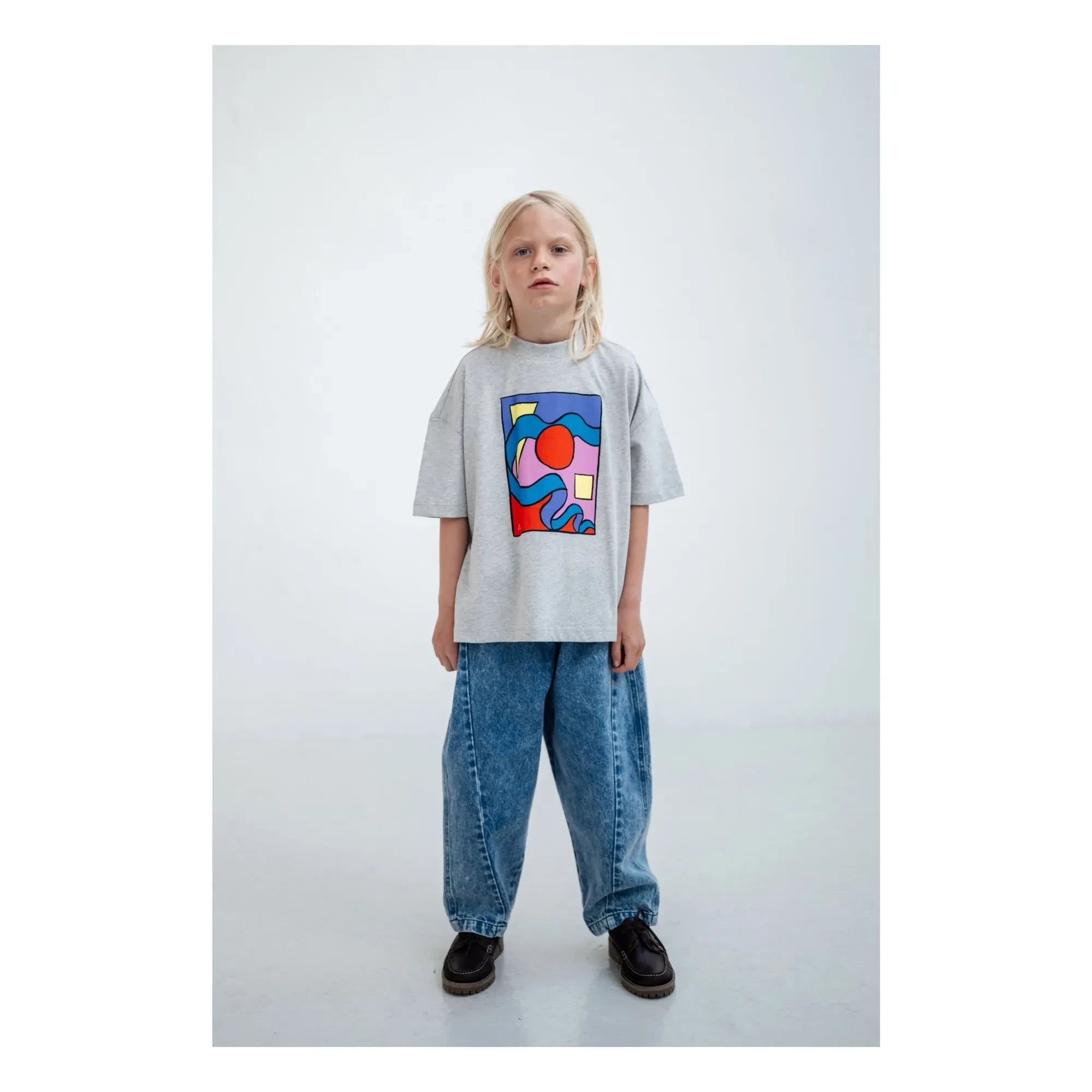 Repose AMS - Organic Cotton Balloon Jeans | Washed Blue