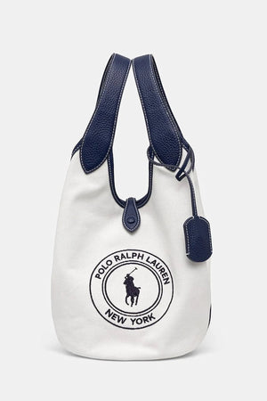 Polo Ralph Lauren pamuklu kadın tote çanta