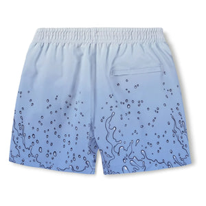 Molo - Niko Splash Recycled Fiber Swimsuit Shorts | Light Blue