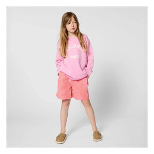Zadig & Voltaire - Striped Elastic Waist Bermuda Shorts | Pink
