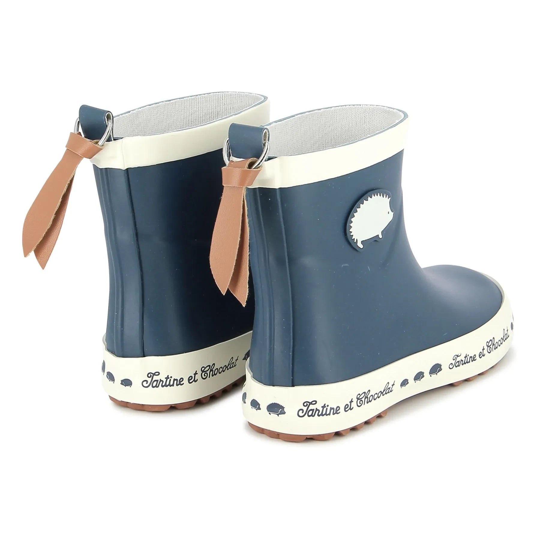 Tartine et Chocolat - Welly Patch Rain Boots | Blue