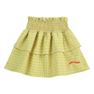 Bobo Choses - Gingham Skirt | Yellow