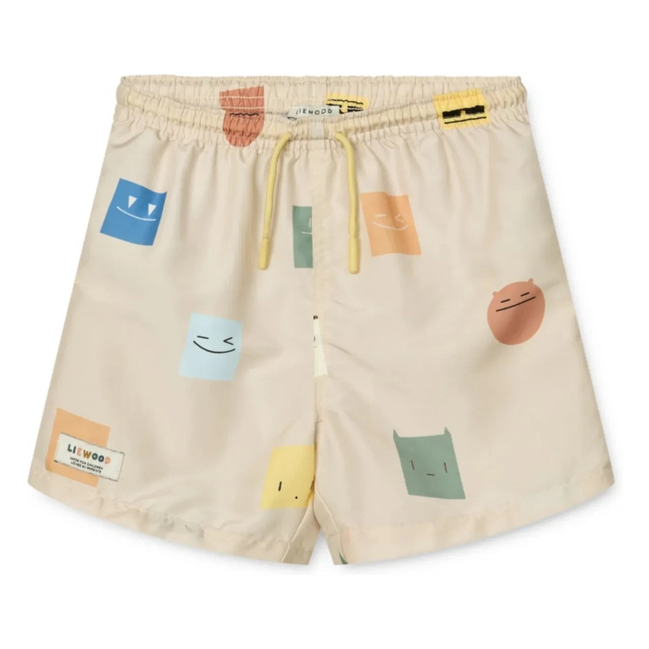 Liewood - Duke Recycled Linen Swim Shorts | Cream
