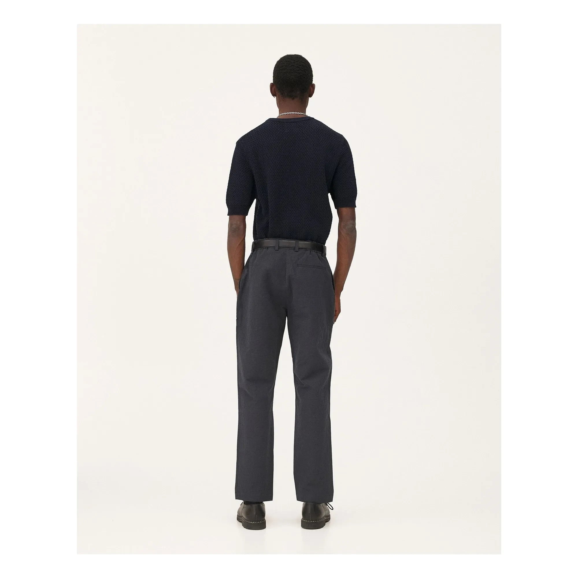 Noyoco - Detroit Linen Pants | Dark Blue