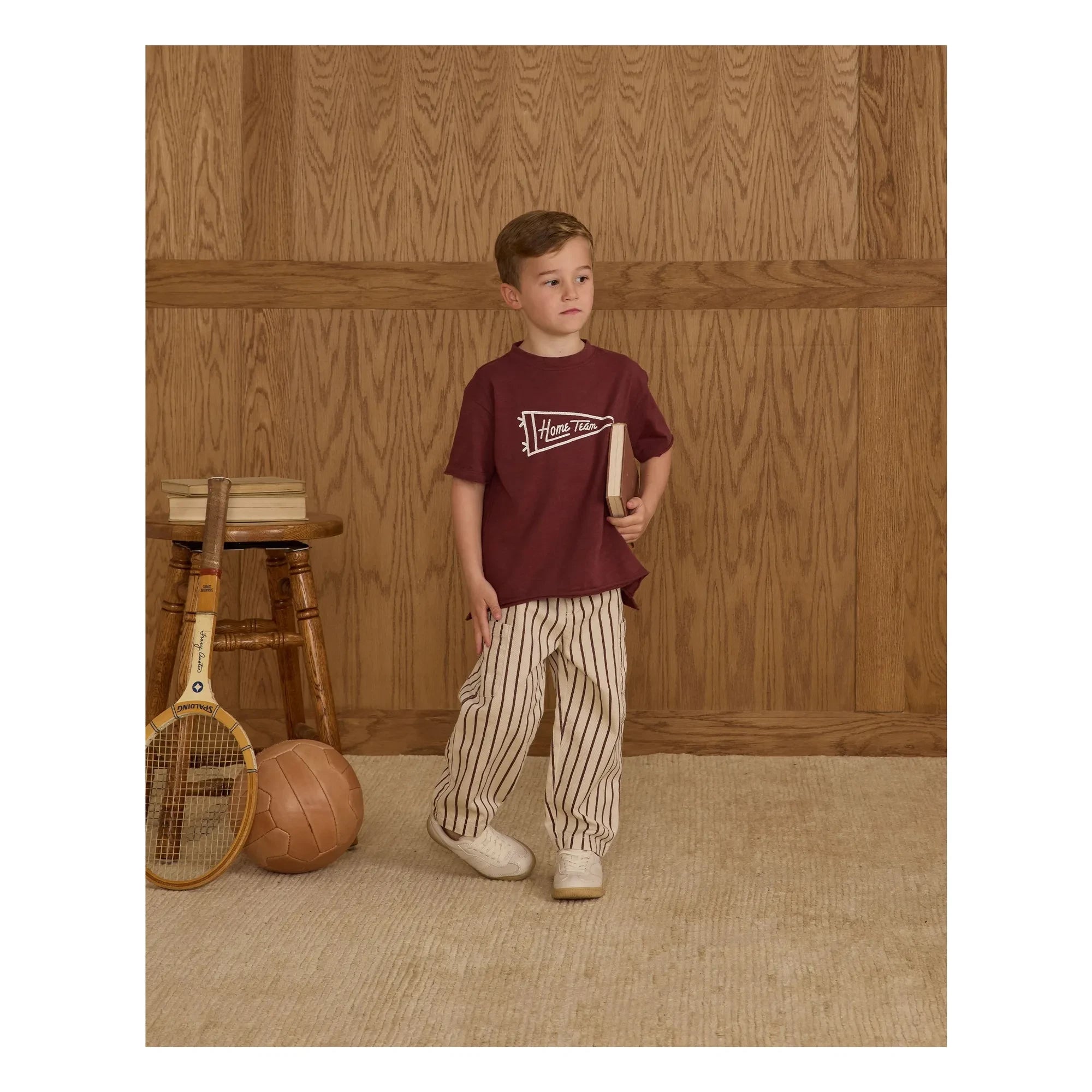 Rylee + Cru - Cargo Pants Striped | Ecru