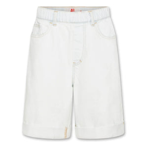 AO76 - Adamo Jean Shorts | White