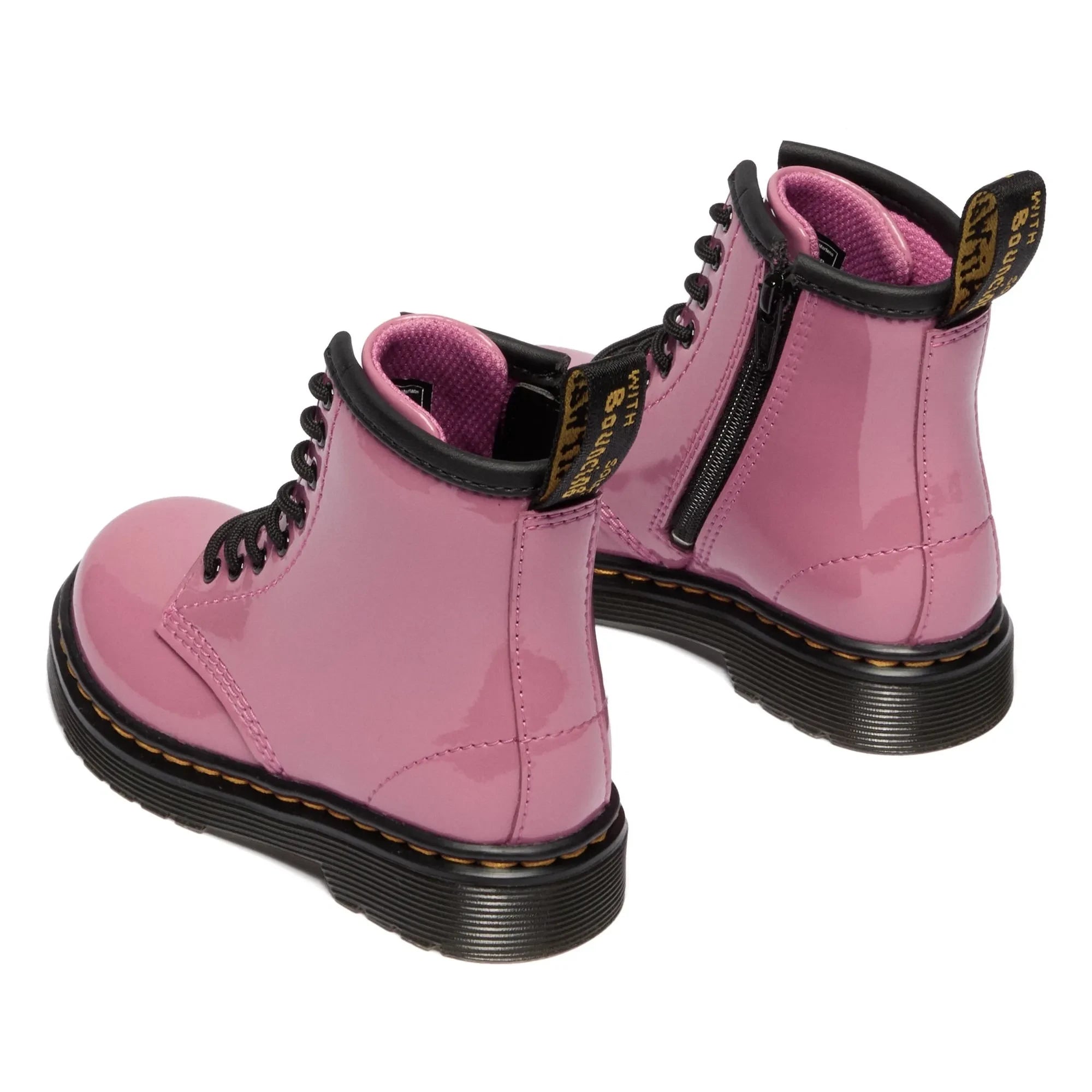 Dr Martens - 1460 J Patent Lace-Up Boots | Pink