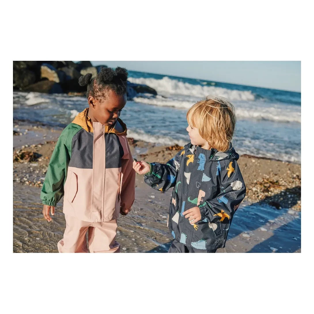 Liewood - Manu Dinosaurs Rainwear Set Made from Recycled Fibers | Navy