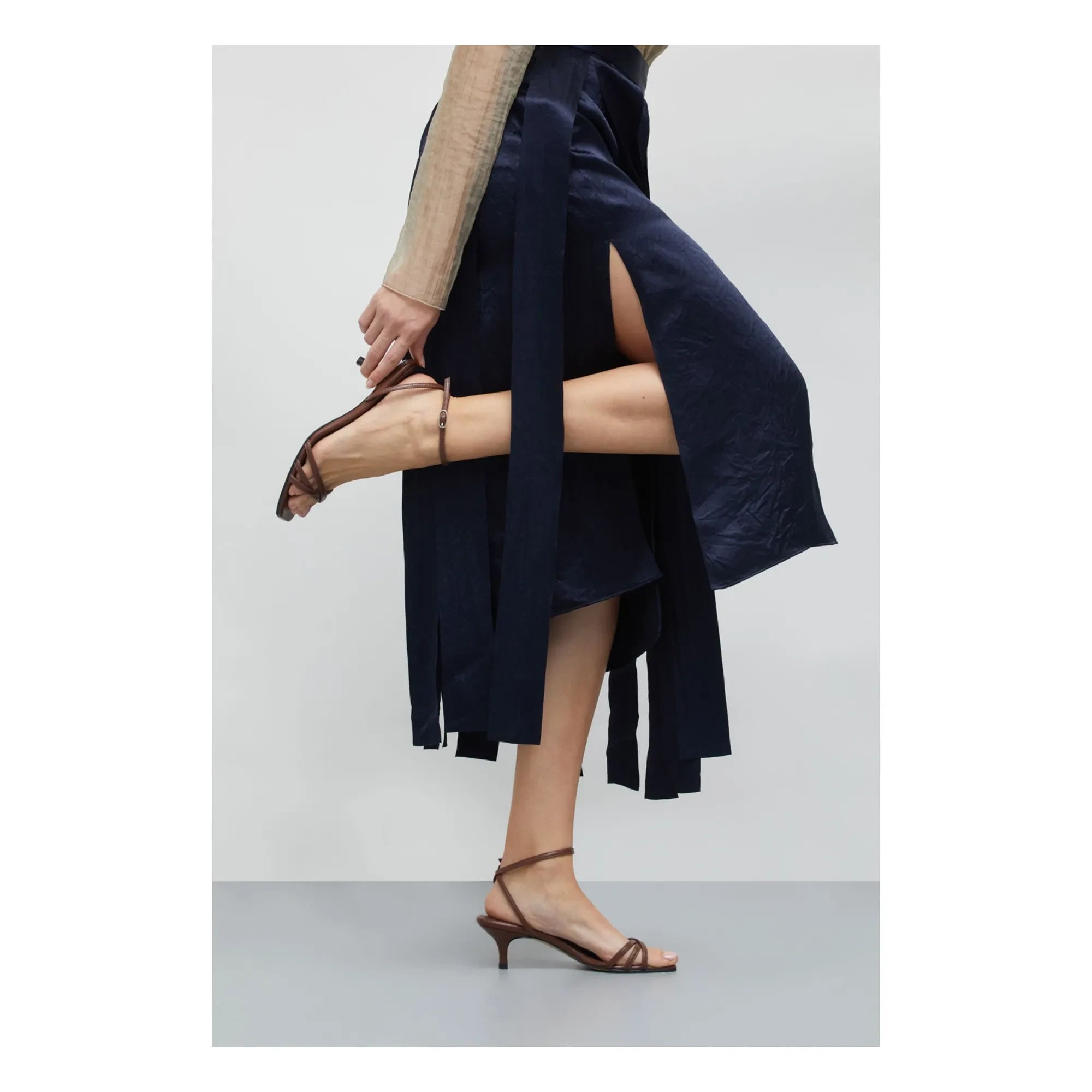 Augusta - Uma Sandals | Chocolate