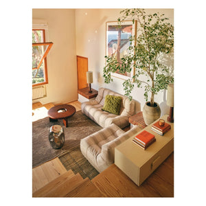 HKliving - Talking Wooden Coffee Table