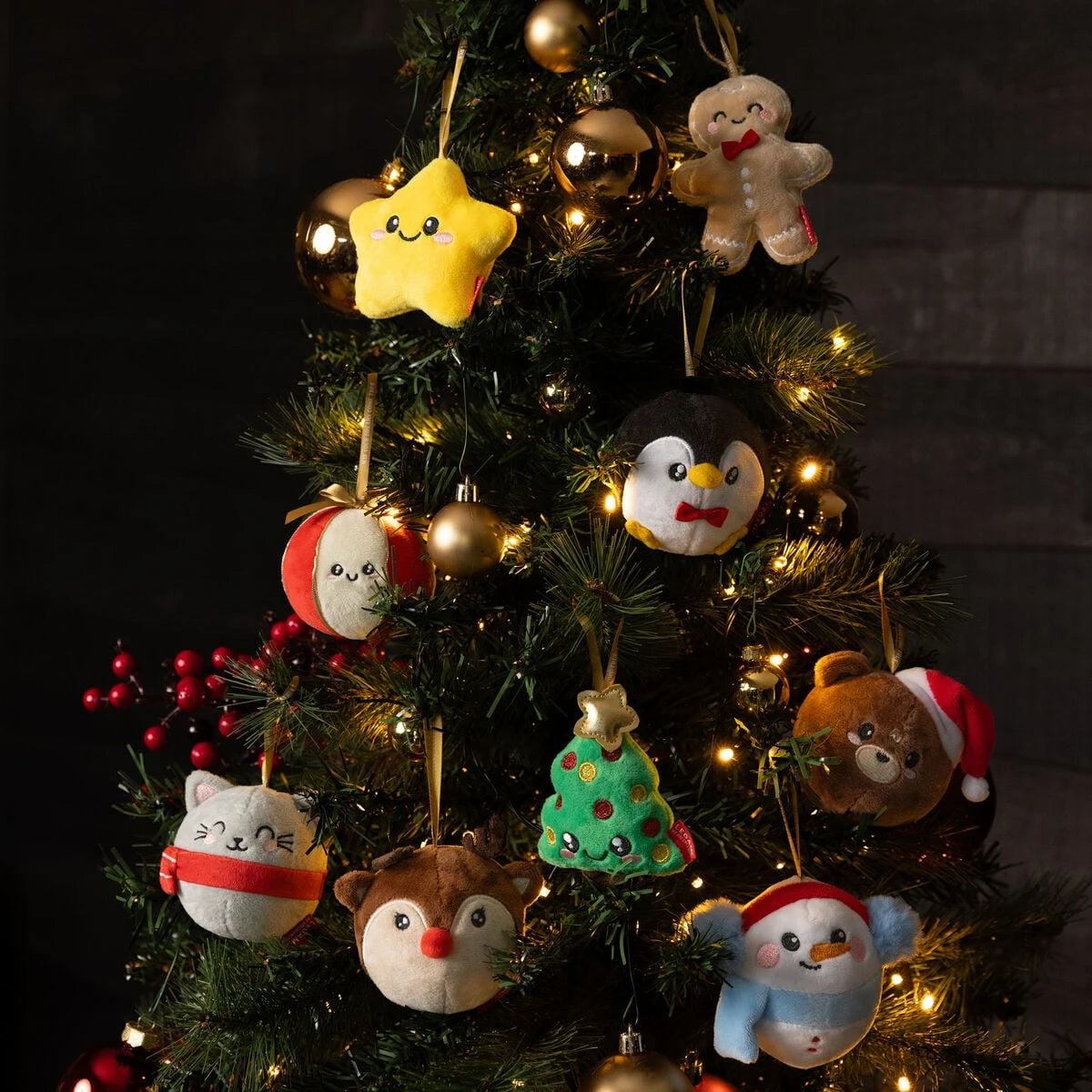 Legami - Plush Toy Christmas Decoration - Reindeer - Oh-Oh-Ohrnaments