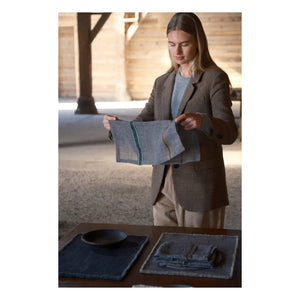 Libeco - Arlo Linen Napkin | Carbon
