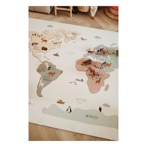 Play and Go - Tiloo Modular Play Mat - World Map