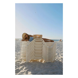 Studio Noos - Striped Beach Bag | Pale Yellow
