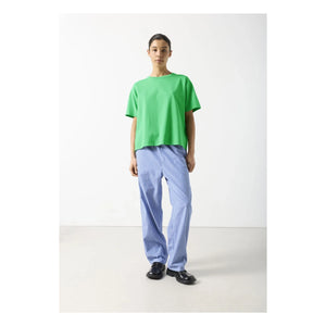 American Vintage - Fizvalley Cotton T-Shirt | Green Palmier