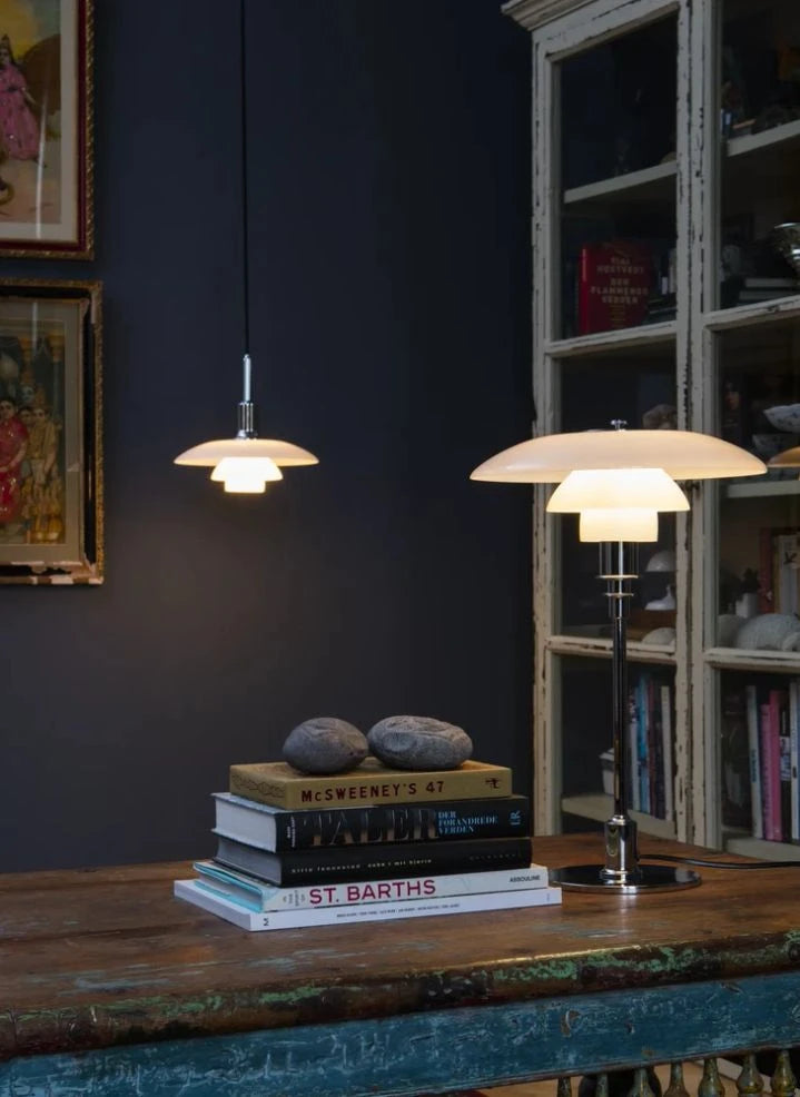 Louis Poulsen - PH 3-2 Table Lamp, Louis Poulsen | Chrome