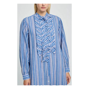 Laurence Bras - Magrita Cotton Dress | Blue