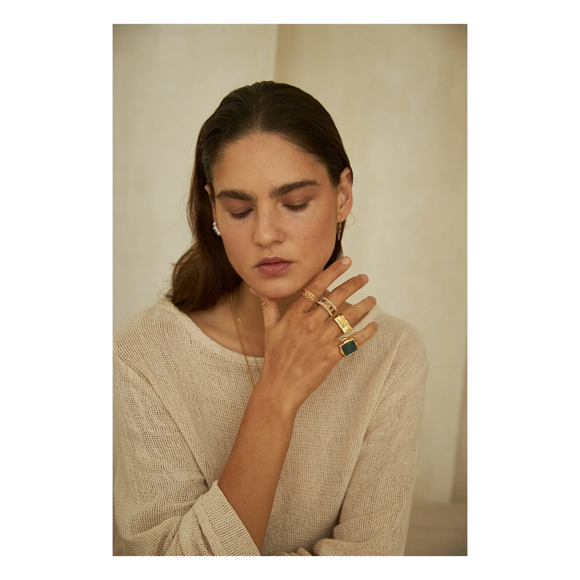 MIMI ET TOI - Cassie yüzük | Sarı