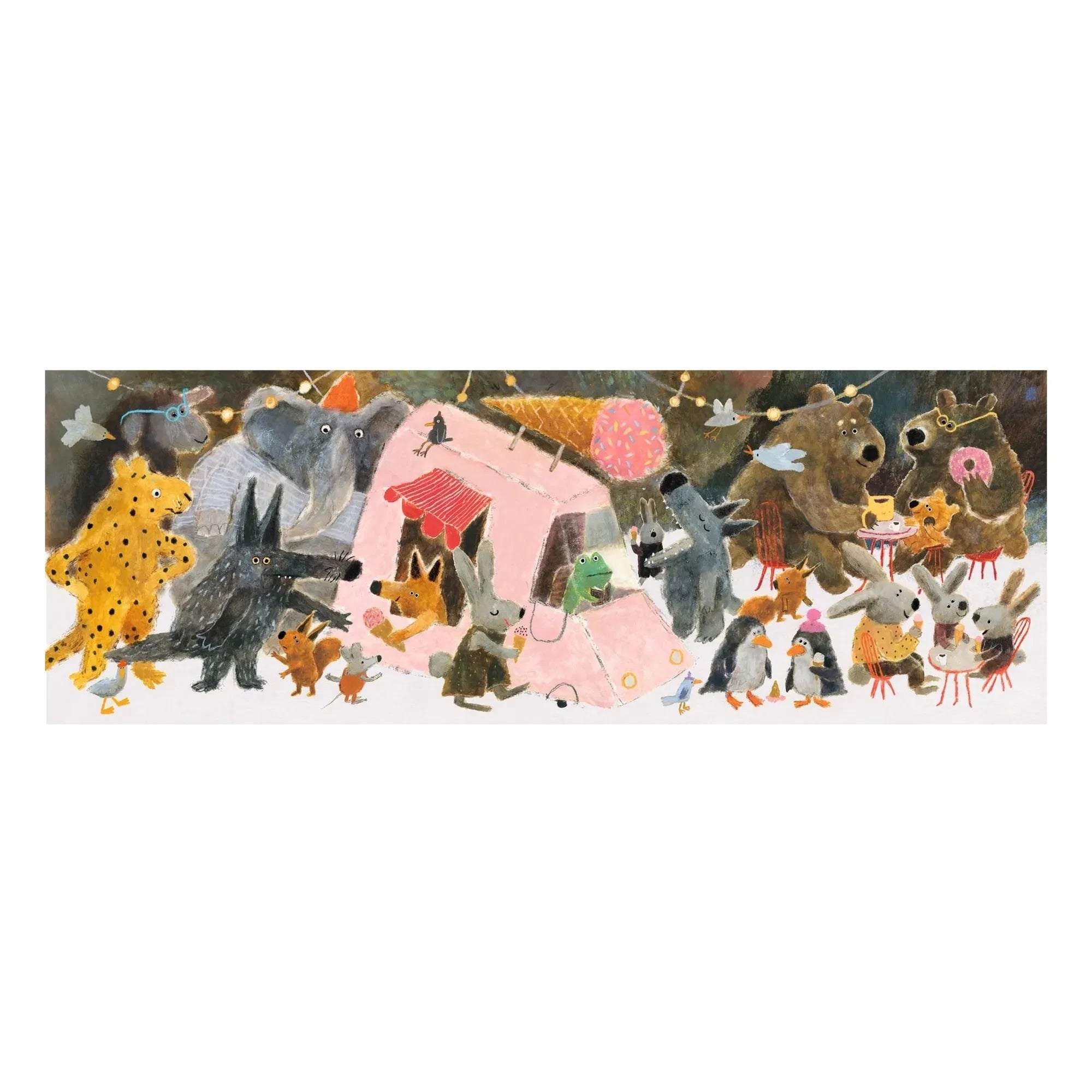 Djeco - Le parc Puzzle - 100 Pieces