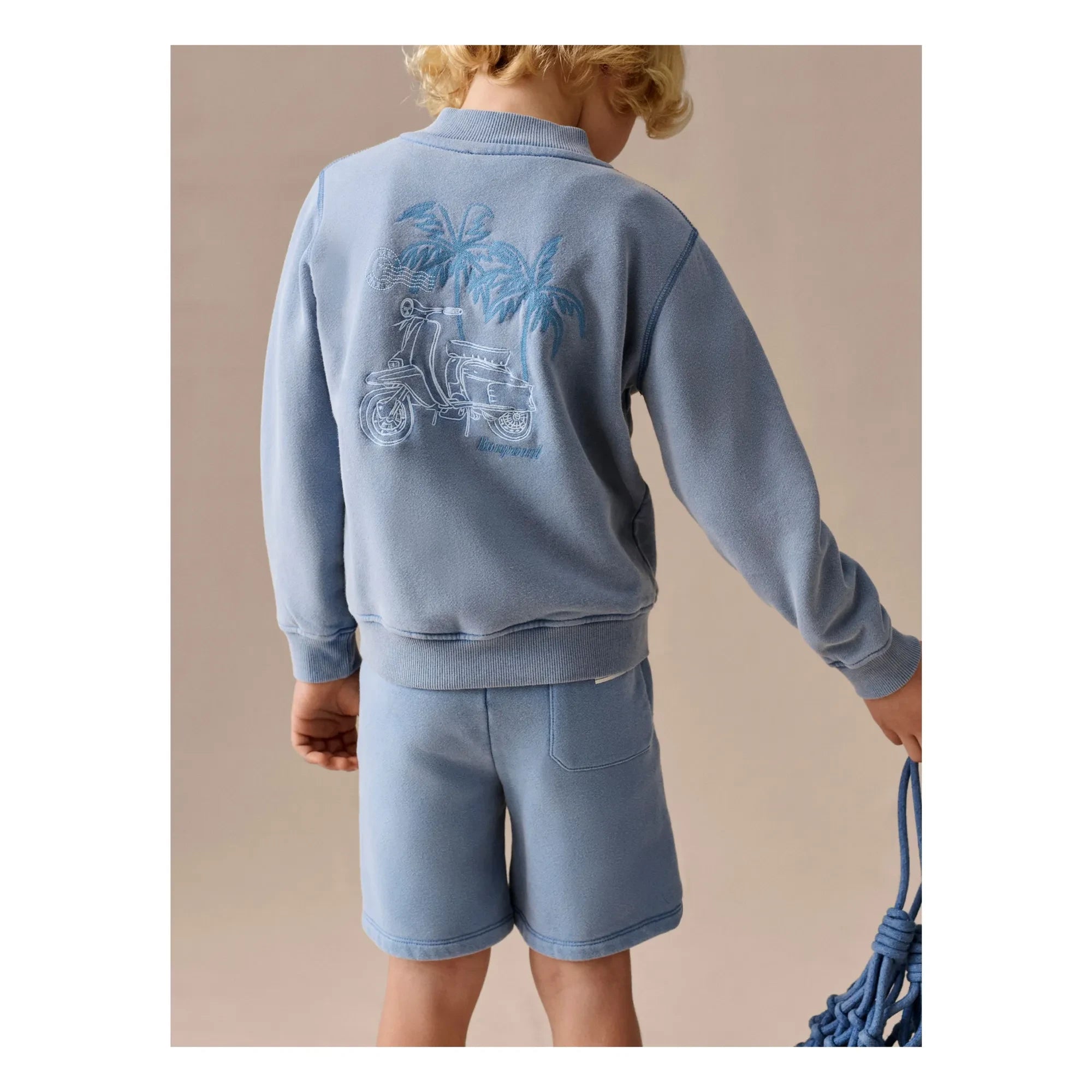 Bonpoint - Egon Bermuda şort | Azure blue