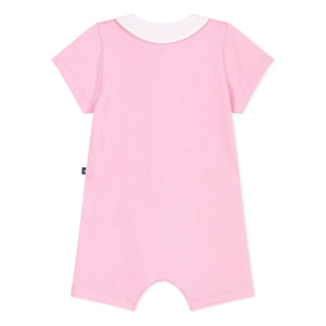 Petit Bateau - Organic Cotton Romper | Pink