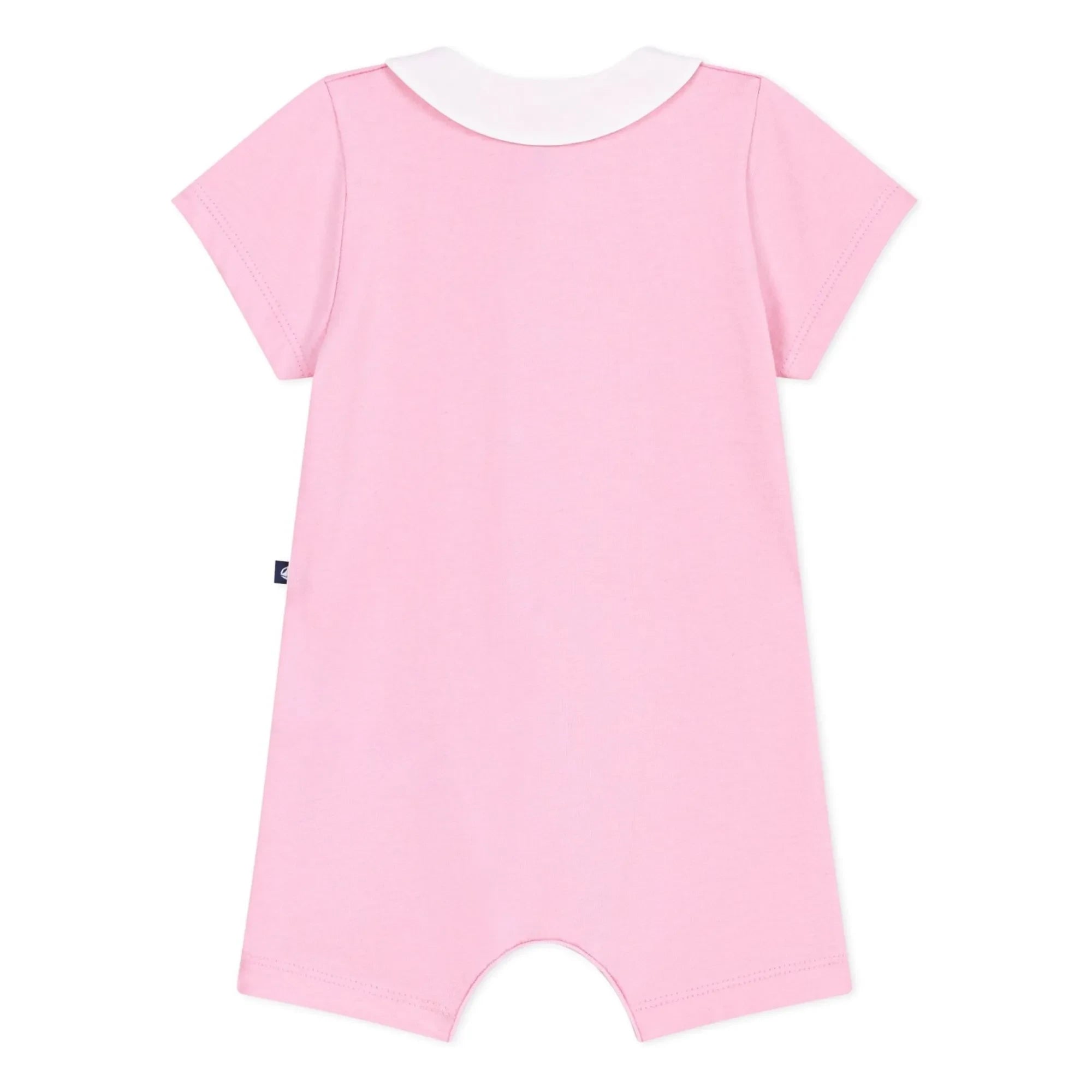 Petit Bateau - Organic Cotton Romper | Pink
