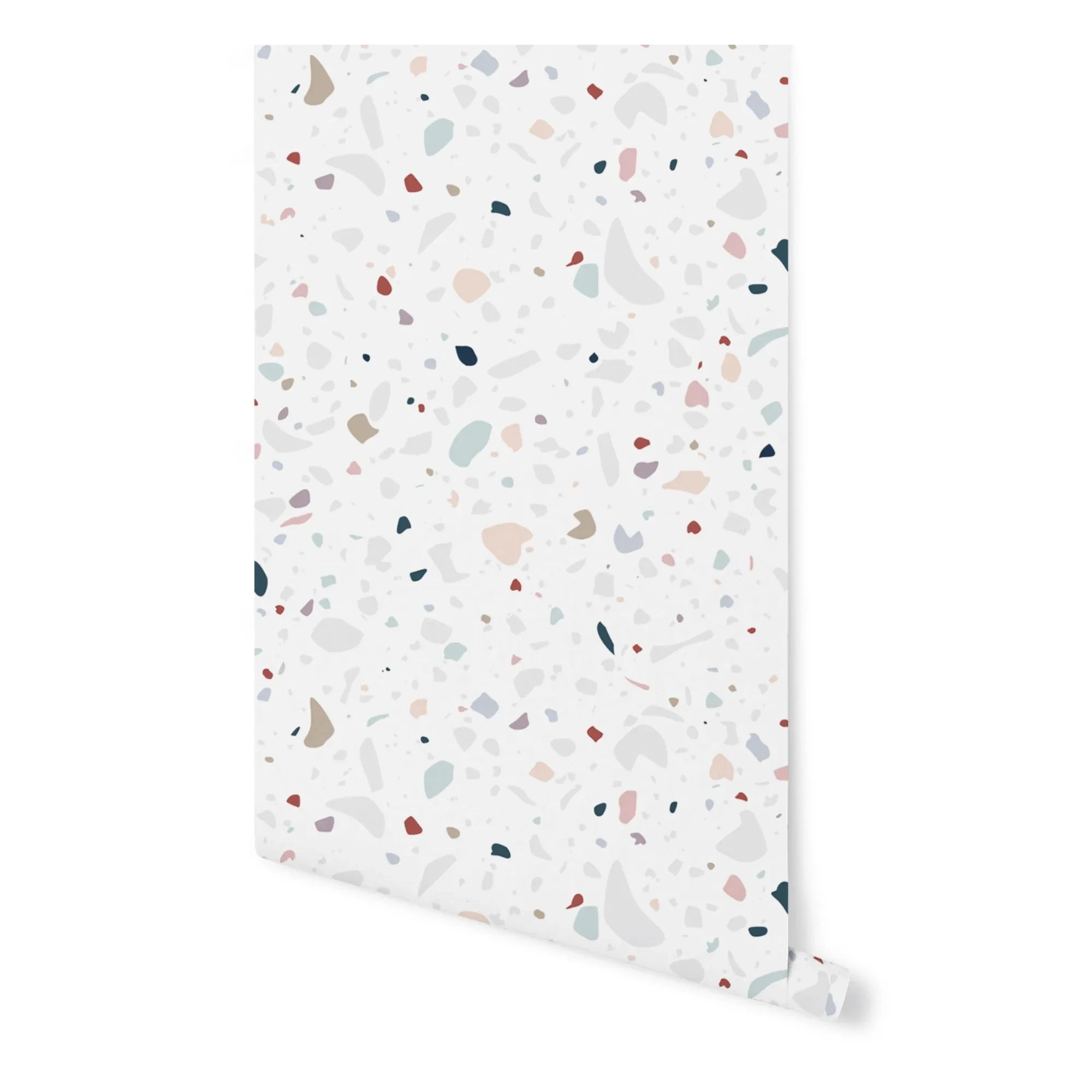 PaperMint - Traditional Granite Wallpaper | White