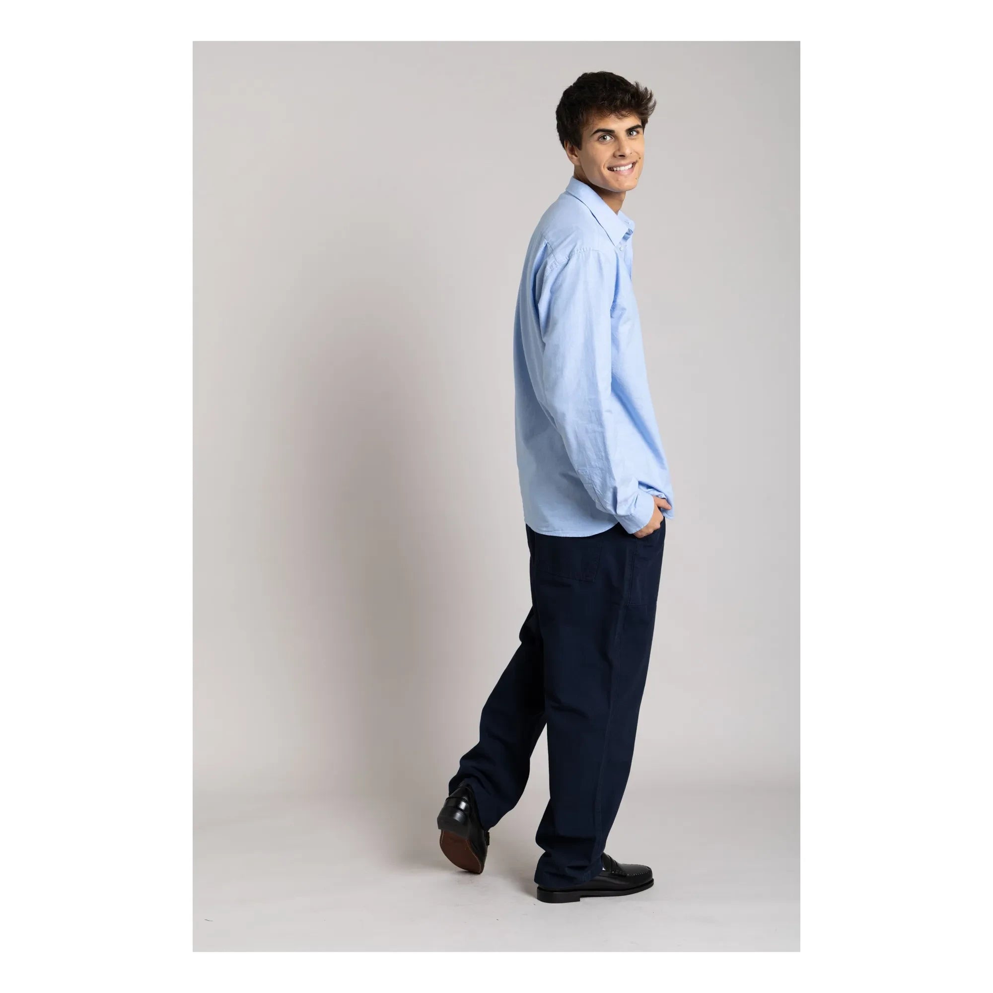 Smallable Man - Zola Oxford Shirt | Light Blue