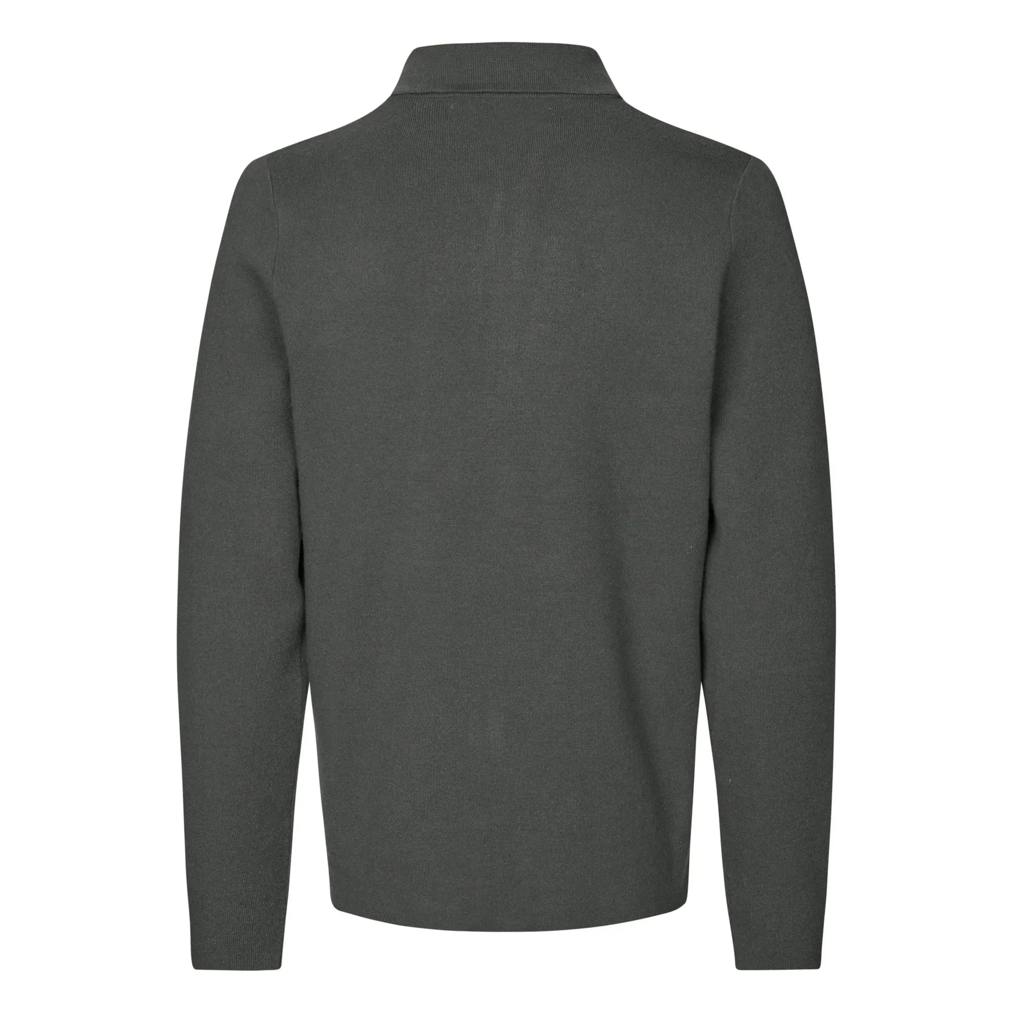 Samsoe Samsoe - Guna X Zip-up Cardigan | Shiny Black
