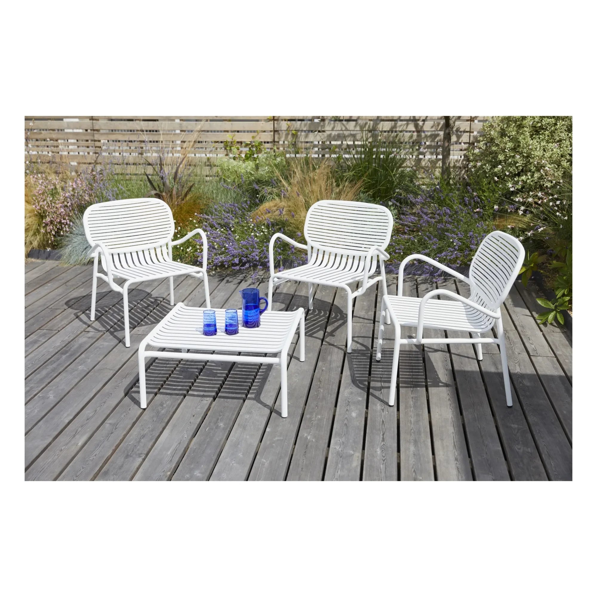 Petite Friture - Weekend Armchair - Set of 2 | White