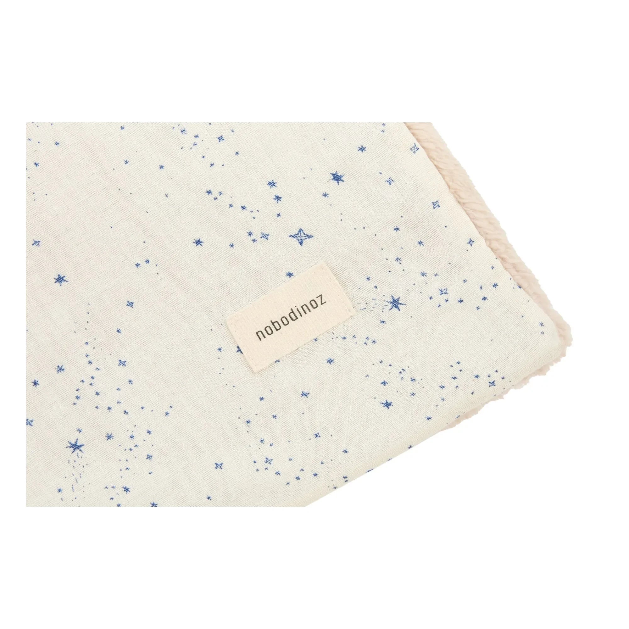 Nobodinoz - Wabi Sabi Milk Galaxy Winter Blanket | Blue