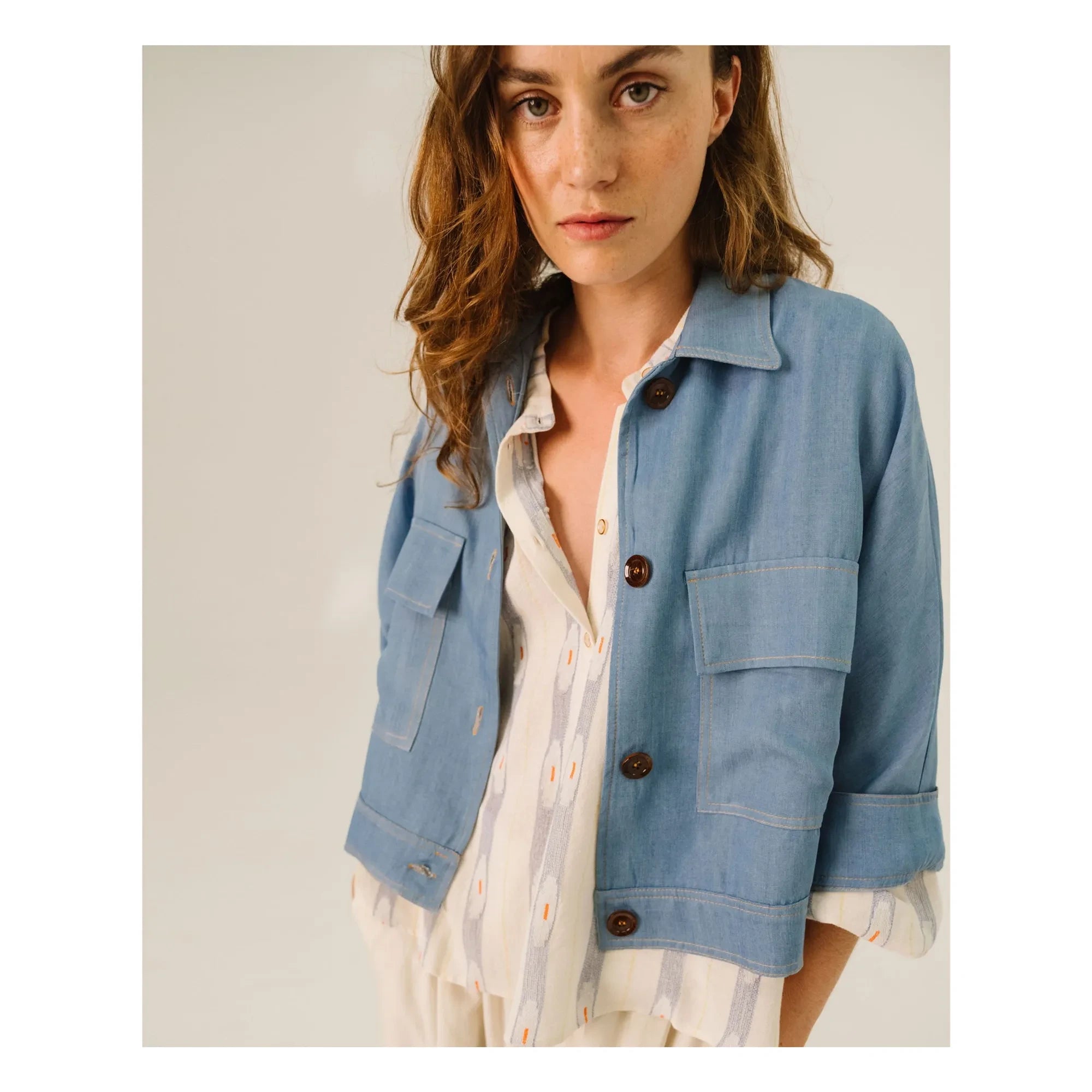 Tinsels - Etienne Jacket | Blue