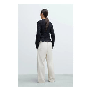 Cordera - Merino Wool Cardigan | Charcoal Gray
