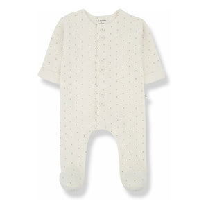 1+ in the Family - Adrien Pajamas | Ecru