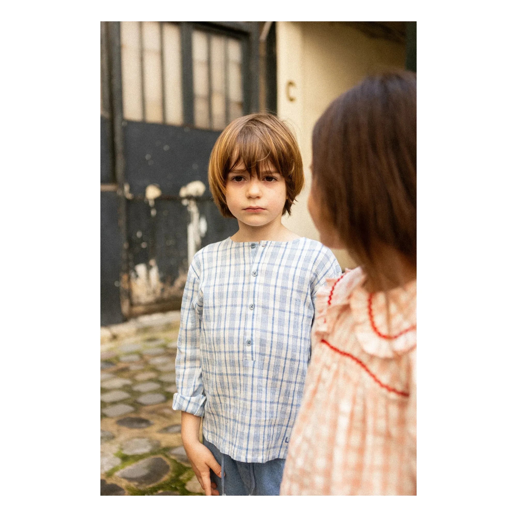 Louis Louise - Kurta Uncle Ekose | Mavi