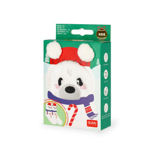 Legami - Kids' Christmas Slipper Socks Polar Bear - A Perfect Fit!