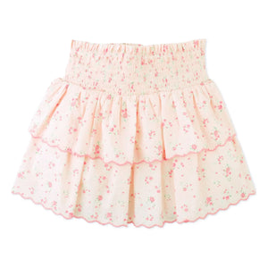 Gingersnaps - Short Bea Gathered Skirt | Powder Pink