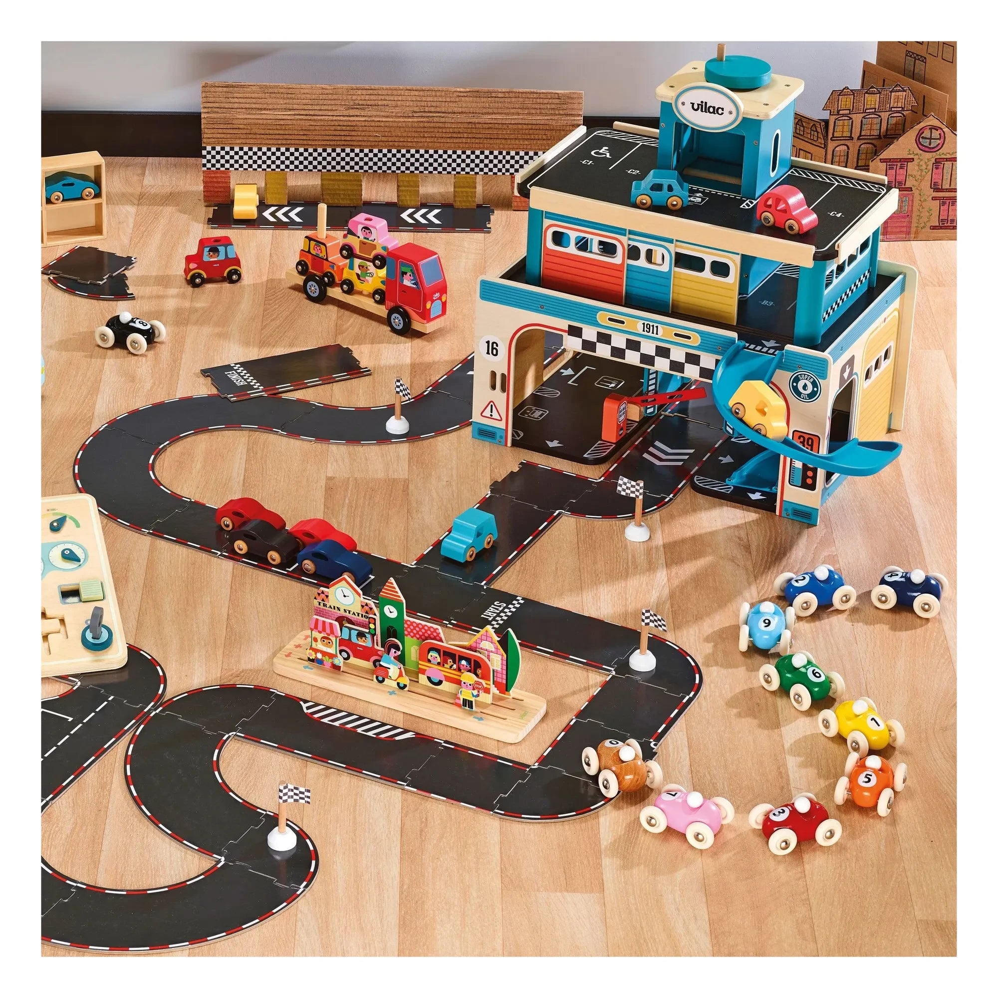 Vilac - Stack'auto City Game