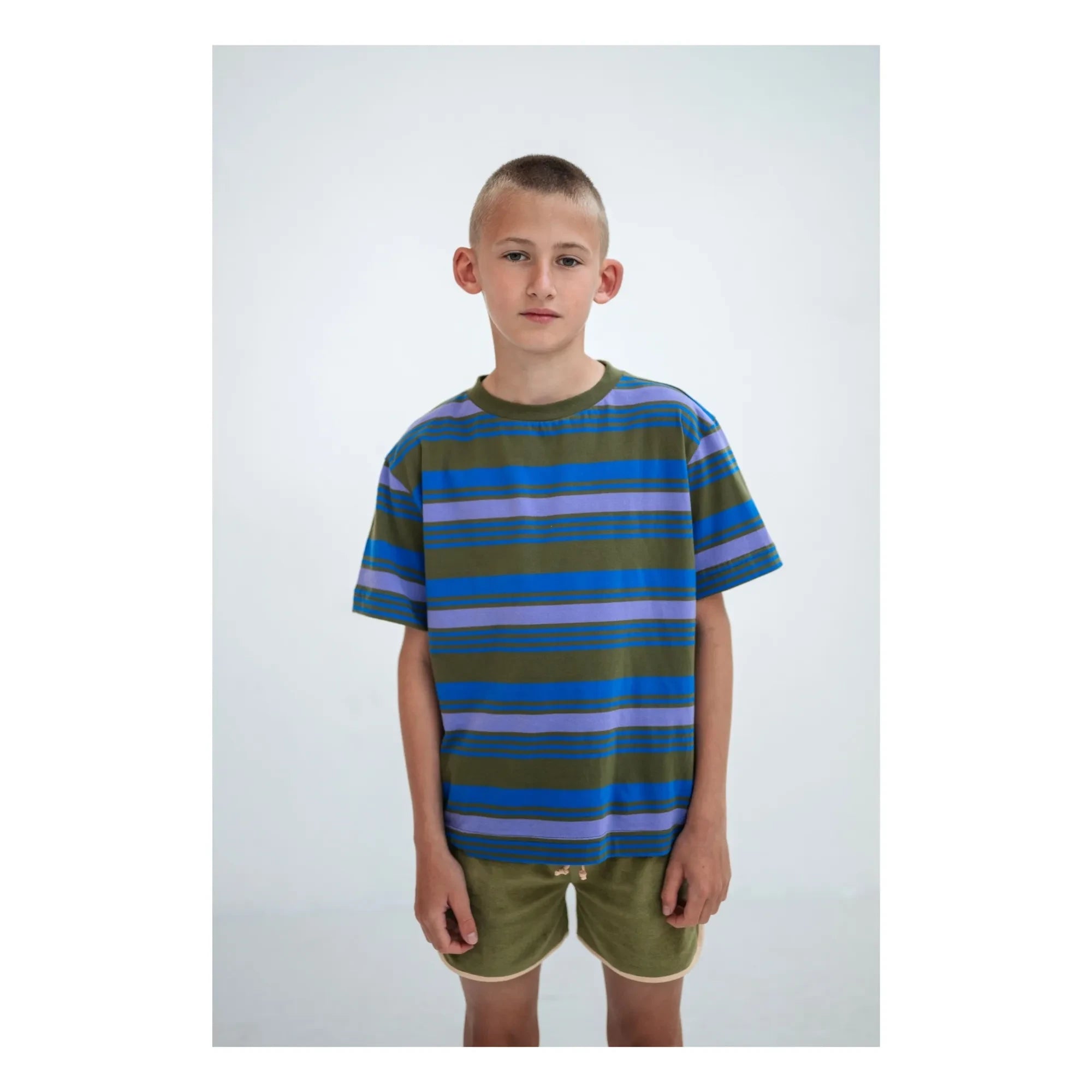 Repose AMS - Organic Cotton Towel Jogger Shorts | Khaki