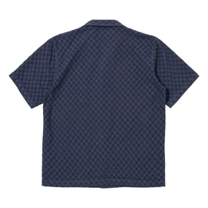 Universal Works - Chemise Road Gömlek Nokta Waffle | Lacivert
