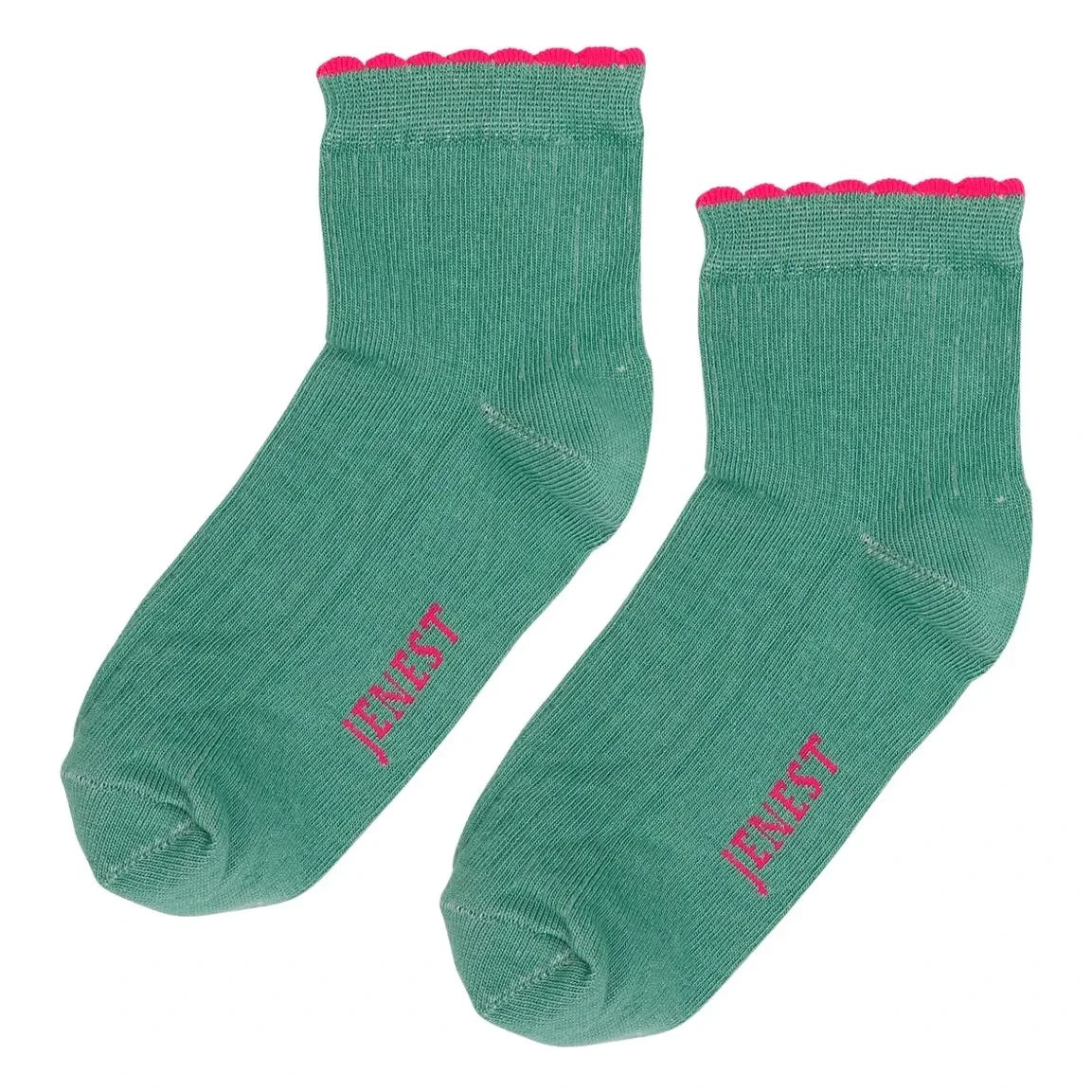 Jenest - Stylish Festo Socks Organic Cotton | Green
