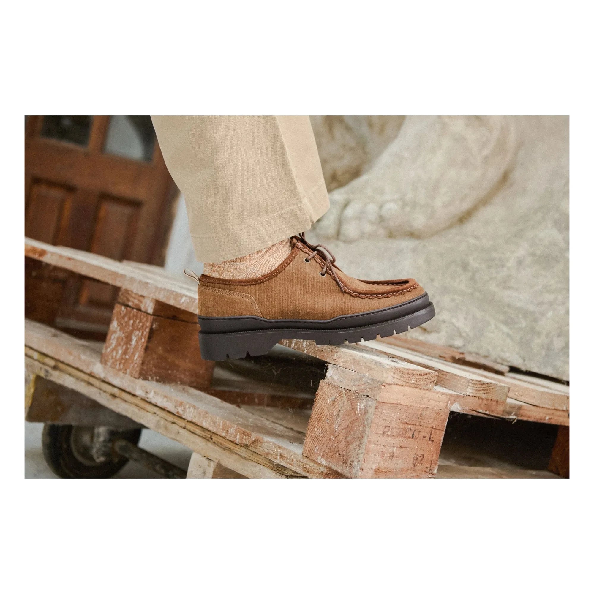 Kleman - Derbies Major VP OAK 2 Velour | Brown