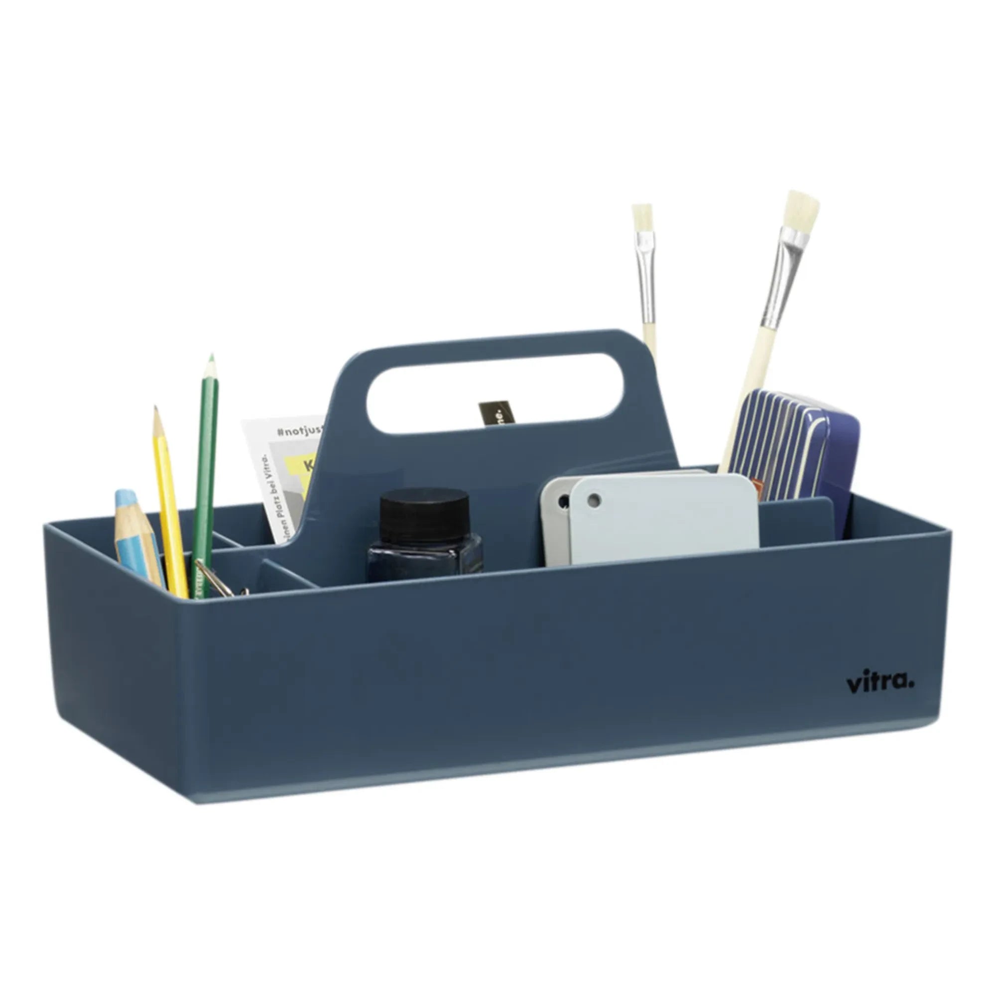 Vitra - Recycled Plastic Tool Box Organizer - Arik Levy | Navy Blue