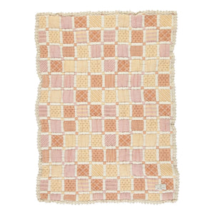 Bebe Organic - Mai Organic Cotton Patchwork Blanket | Yellow