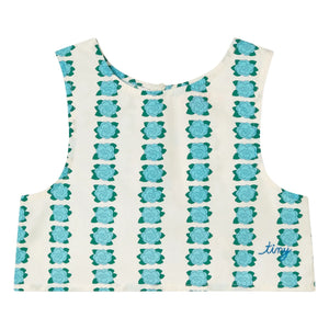 Tinycottons - Floral Top | White