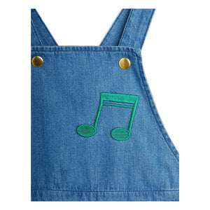 Mini Rodini - Blue Romper Shorts | Blue