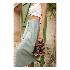 Mapache - Tulum Sandals | Black