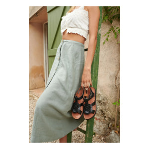 Mapache - Tulum Sandals | Black